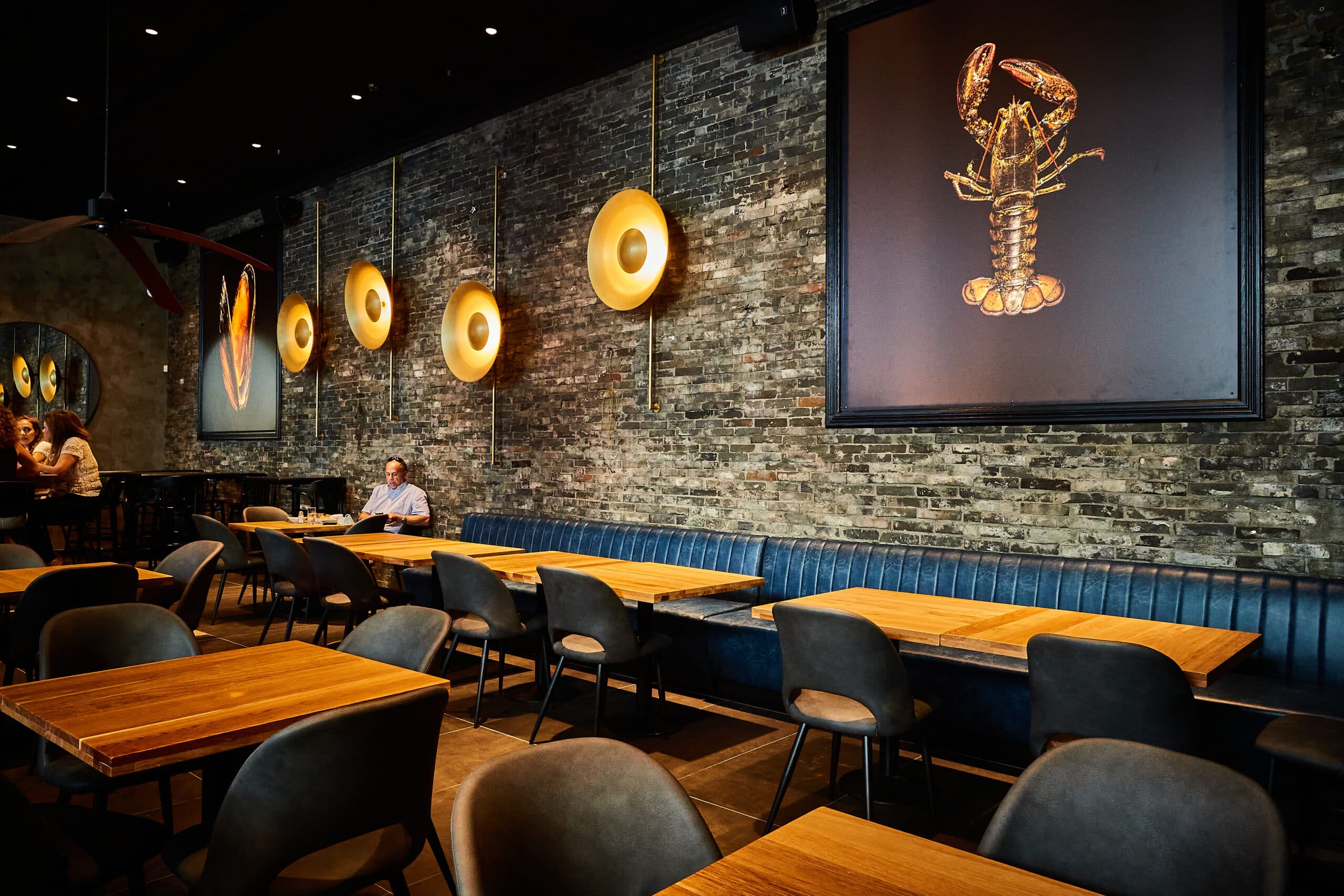 עיצוב המסעדה