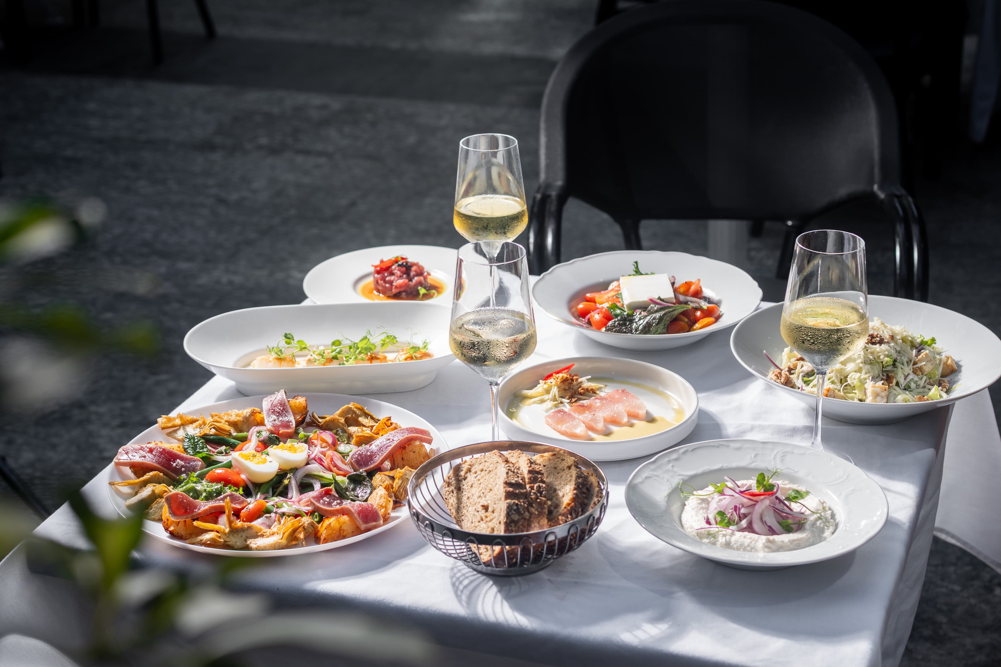 מגוון מנות טעימות במיוחד